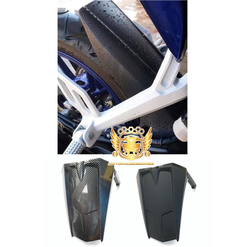 Rear Tyre Hugger Yamaha R15M YZF R15 V3 MT15 Fibre Fiber Material ...