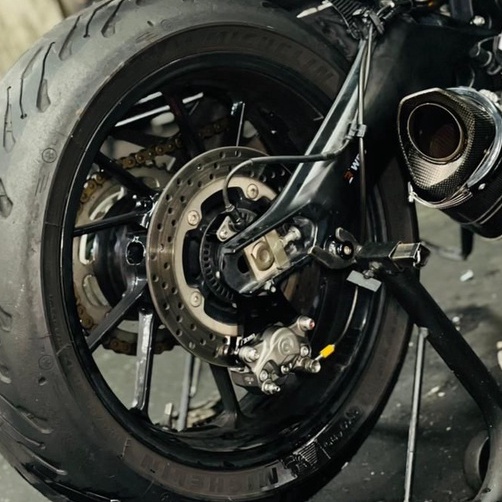 Yamaha MT09 V1 V2 Tracer GT Brembo Brake Caliper Rear P34 Red Logo