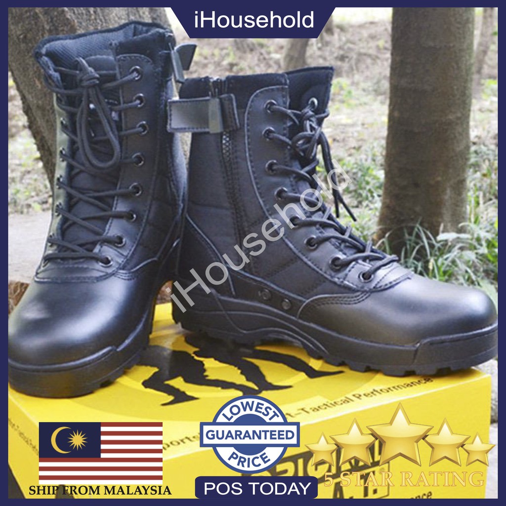 Kasut hot sale combat boot