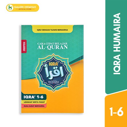 Iqra' Humaira Jilid 1-6 | Shopee Malaysia