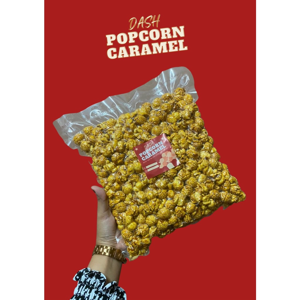 Premium Popcorn Caramel Berbaloi Fully Coated 500g Shopee