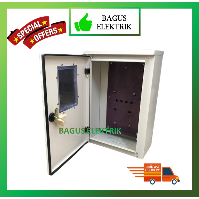 GEB SINGLE PHASE OUTDOOR KWH METER BOX (METAL) 17'' X 11'' X 7'' INCH ...