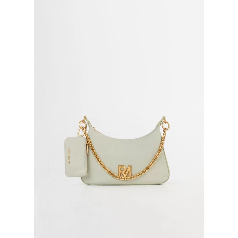 ROBINMAY BAG❤️ 100% original.ready stock 【白金-诺娜弯月斜