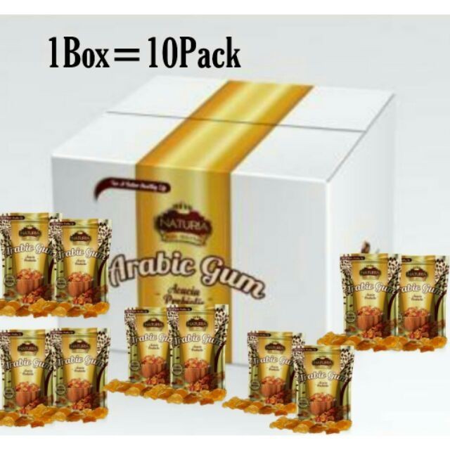 🔥 Naturia Arabic Gum One Box🔥10 packet | Shopee Malaysia