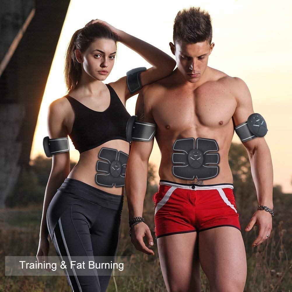 3 IN 1 FUNCTION WITH 6 PAD Portable Flexible Abdomen Stimulator Muscle Training Body Shape Fit Set Abs Six Pad Traine Shopee Malaysia