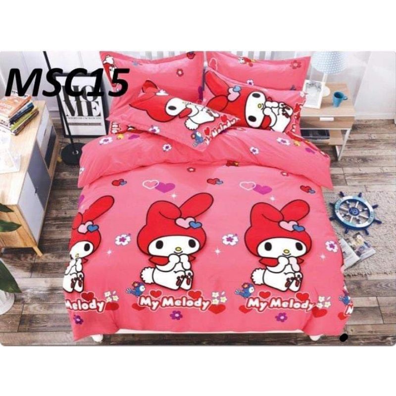 [2in1 Single size Cartoon Fitted Bedsheet] no blanket