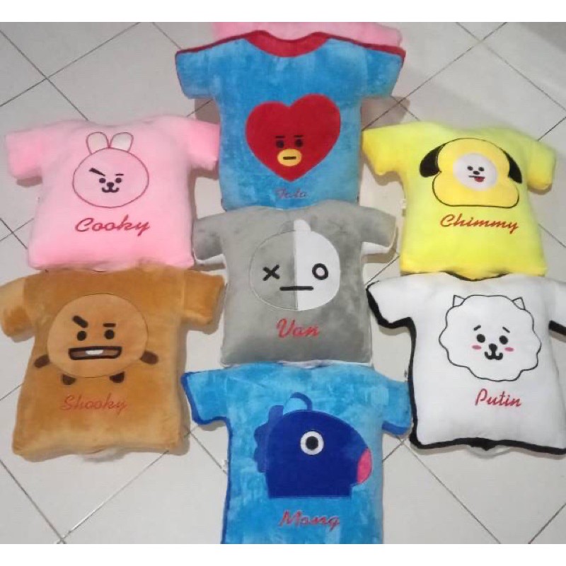 Cheap Kpop Bt21 Bts Pillows (sni) 40cm Shopee Malaysia