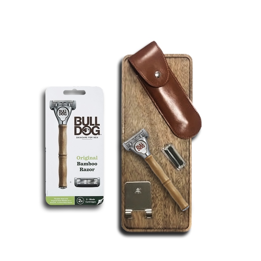 British Bulldog Bamboo Men's Manual Five Razor 5 Layer Blade Disposable ...