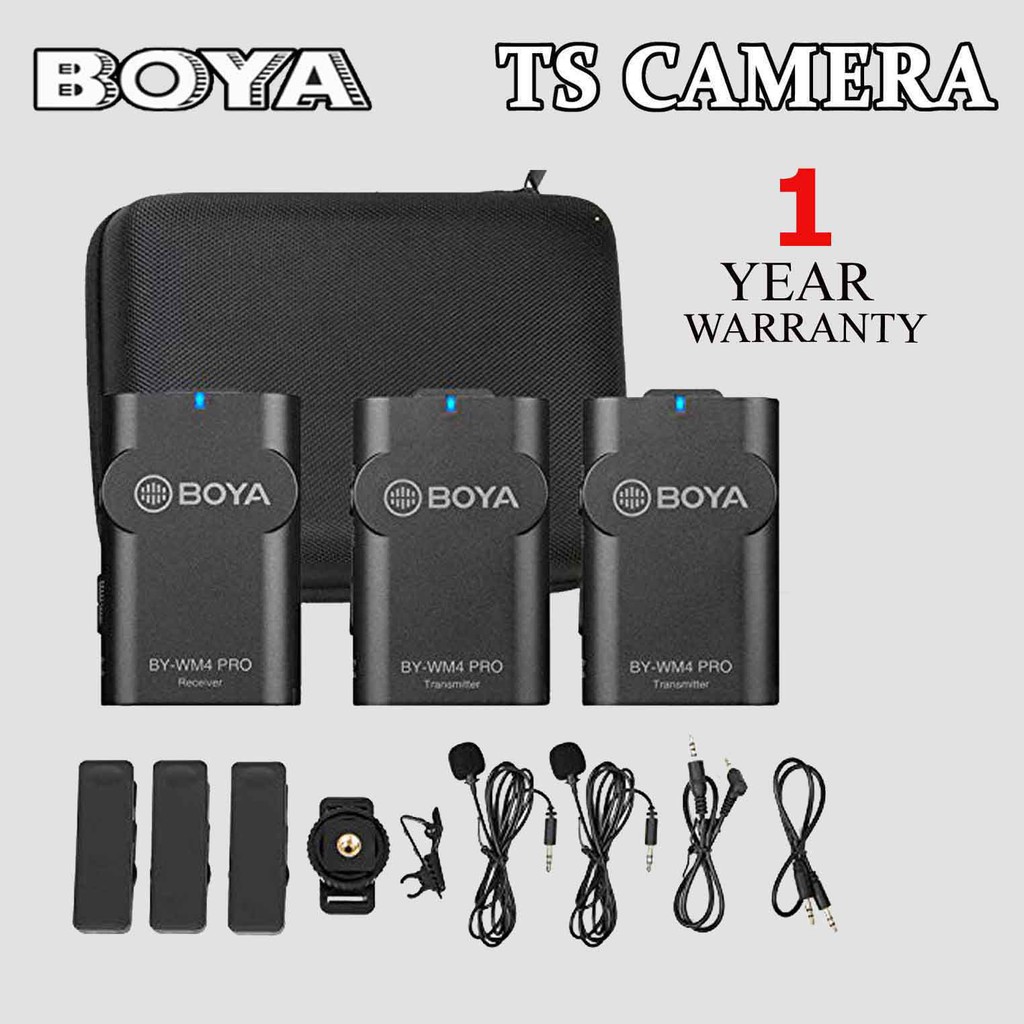 BOYA WM4 PRO K1 / WM4 PRO / WIRELESS MIC (OFFICIAL BOYA) BOYA WM4 PRO