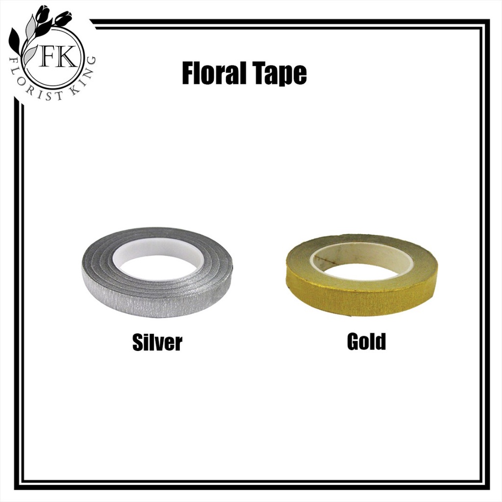 [Ready Stock] Flora Tape Pelilit Bunga Tape Bunga Deko bunga