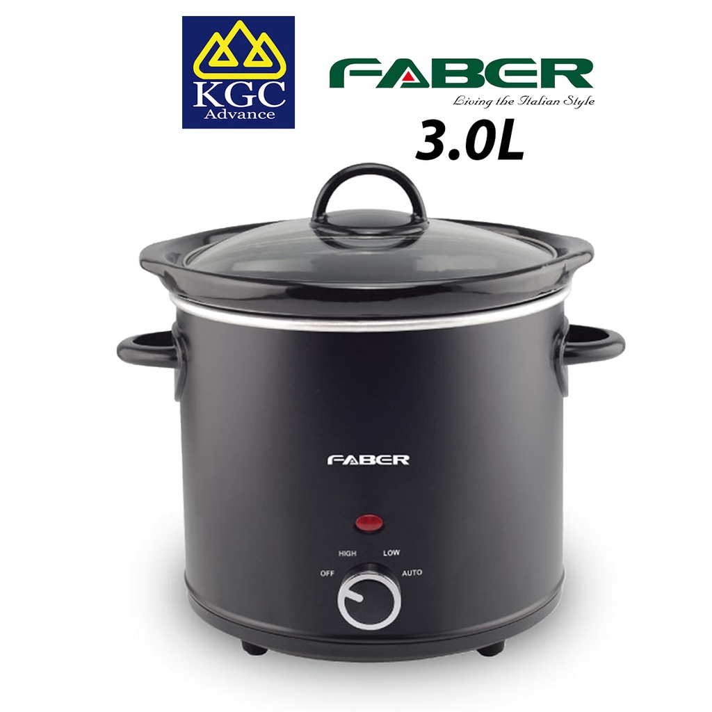 FABER 3.0L Slow Cooker FSC 300BK Shopee Malaysia