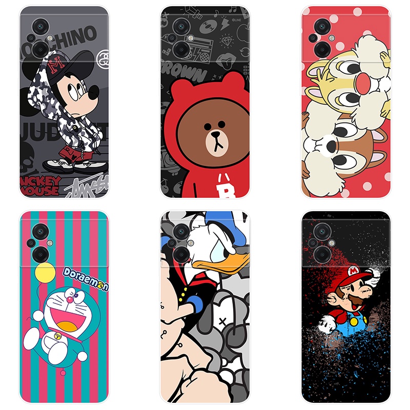 For Xiaomi Poco M5 Case Poco M5 Soft Silicone TPU back Cover for