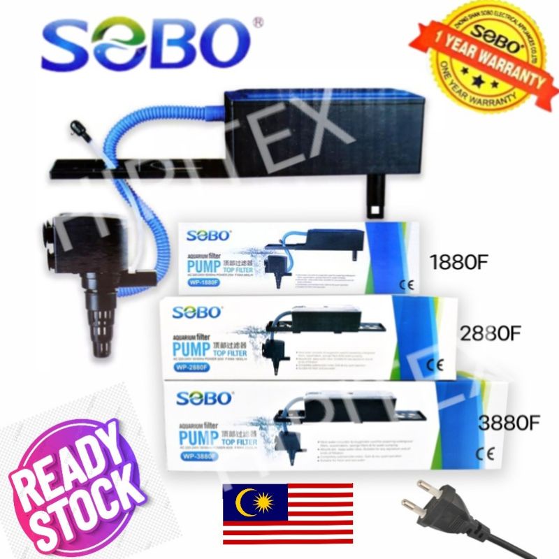 SOBO TOP FILTER FISH AQUARIUM WP880F 1880F 2880F 3880F 4880F Set