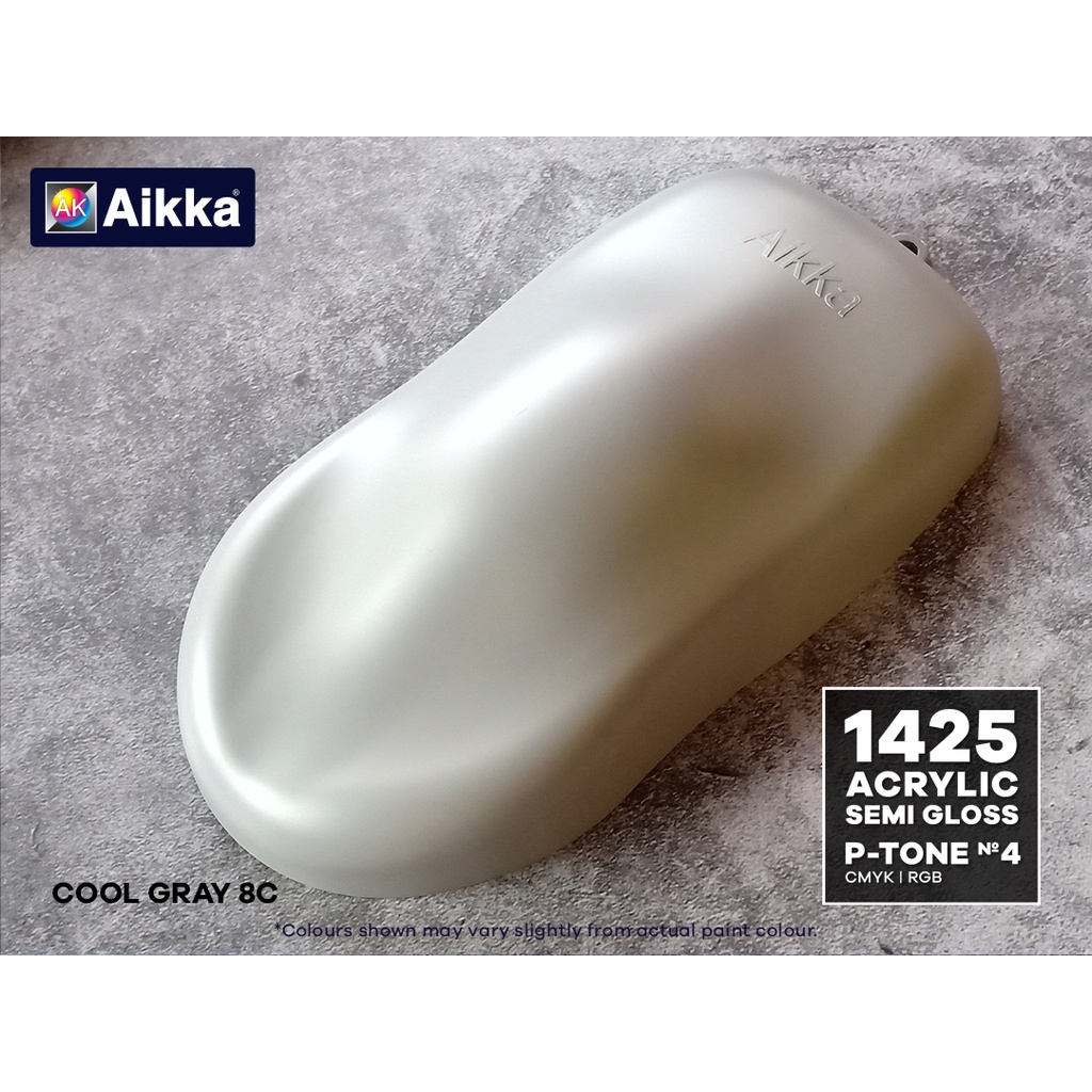 AIKKA Paint PANTONE Colour Cool Gray 8C / 1425 ACRYLIC SEMI GLOSS PAINT