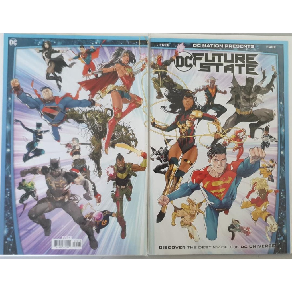 DC NATION PRESENTS DC FUTURE STATE PREVIEW COPY COMIC SAMPLER BAGGED ...