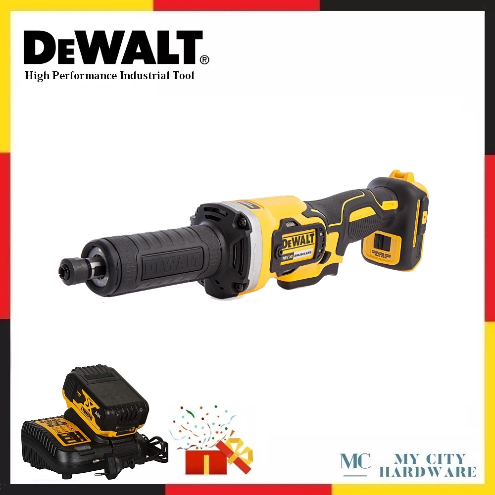 DEWALT DCG426N-XJ 18/20V Brushless Cordless Die Grinder With Charger ...