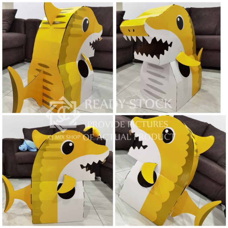 Costume Cardboard Baby Shark Costume Adults Diy ⚠️ Clearance