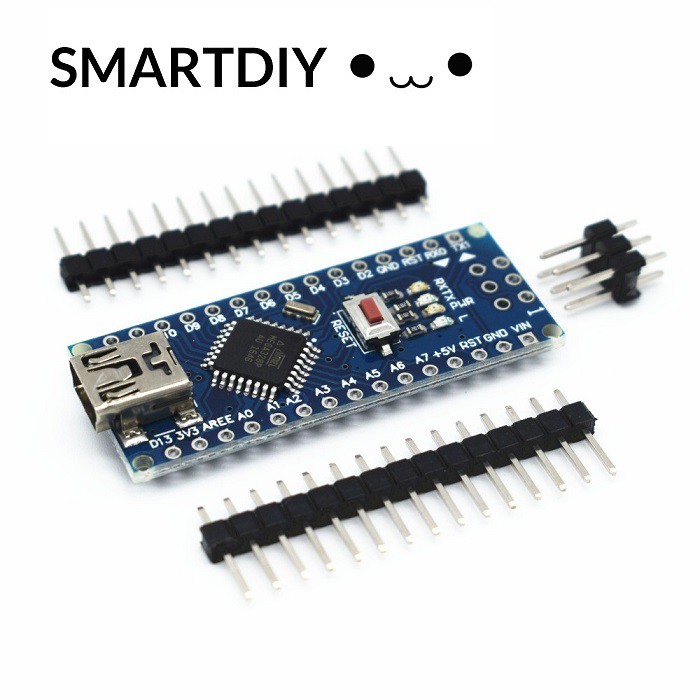 Arduino Nano V30 Atmega328p Compatible Unsoldered Without Solder Ch340 Chip Shopee Malaysia 1156