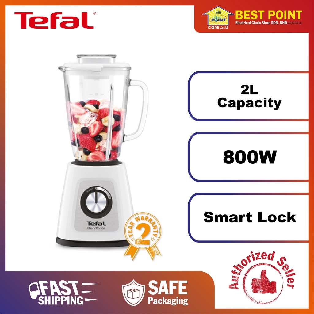 TEFAL Glass Jar Power Blender (2.0L) BL4361 Shopee Malaysia