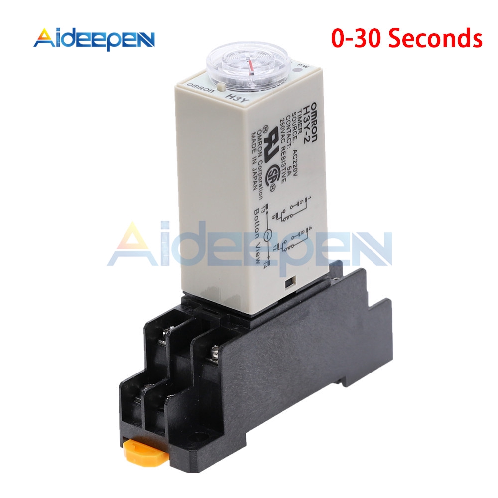 Relè Temporizzatore H3Y-2 220V AC - Timer Delay 0-10 Secondi - Foto 13
