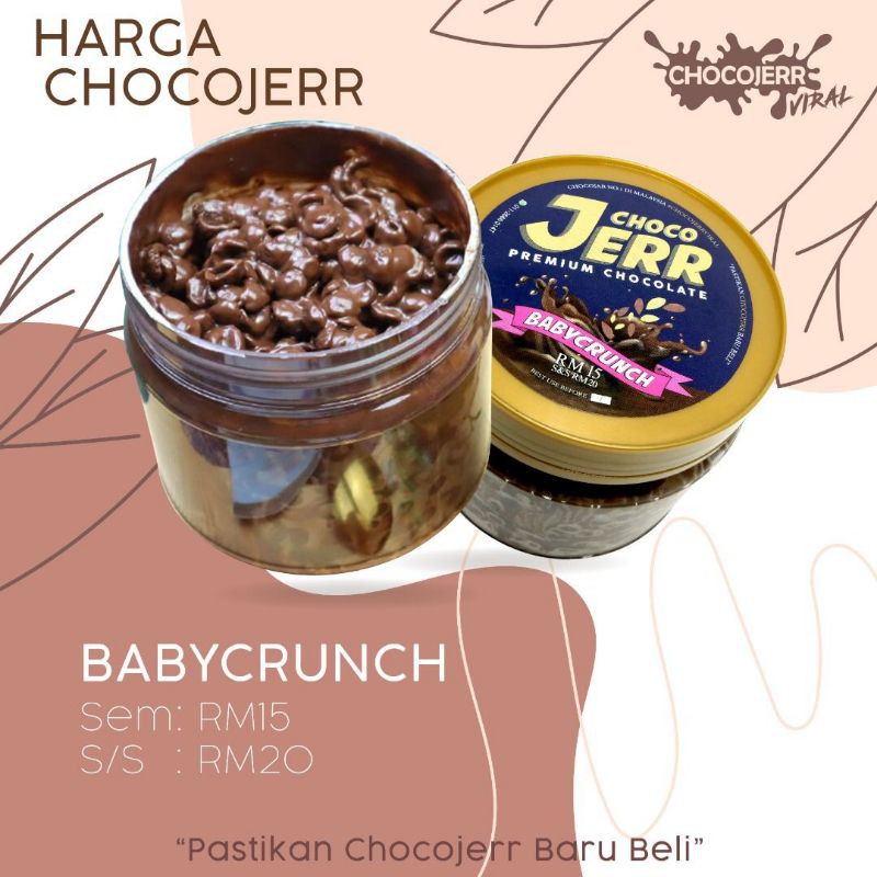 REDAY STOCK CHOCOJAR VIRAL BABY CRUNCH (AGENT Wanted) | Shopee Malaysia