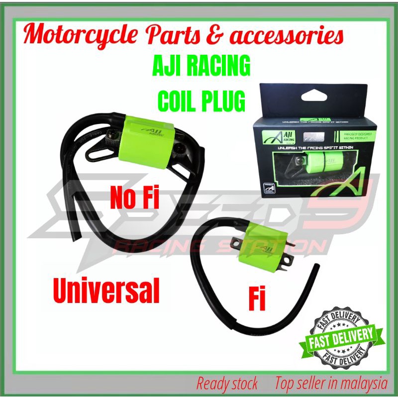 AJI RACING COIL PLUG Y15 SRL115 Fi EGOFi AVANTIZ WAVE Fi RS150 NVX