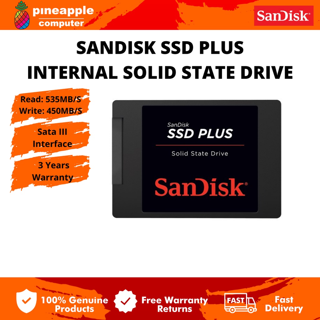 Sandisk 120gb ssd on sale plus