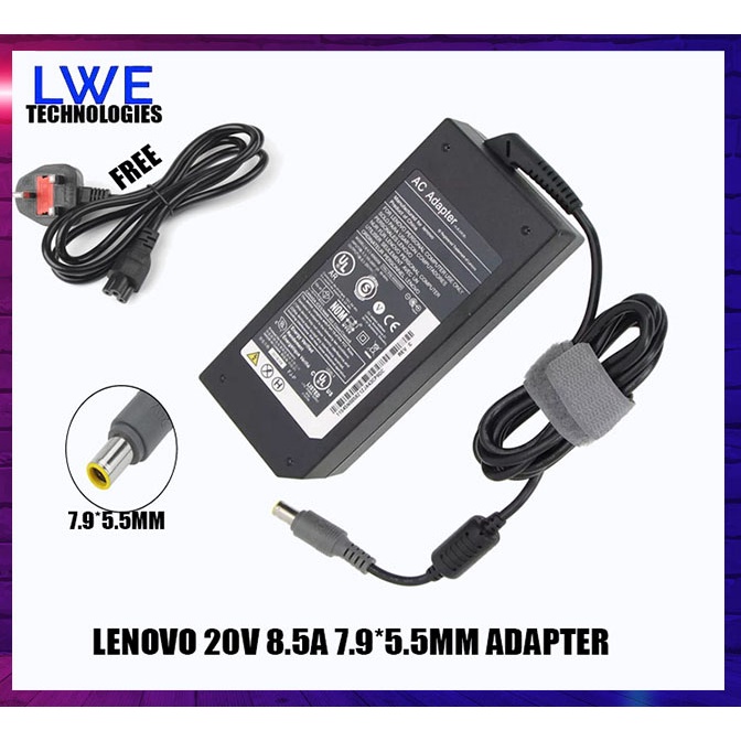 Alimentation Secteur Origine Lenovo 170W 20V 8.5A - Réf. 45N0111/45N0112 - Occasion Testée Garantie 12 Mois
