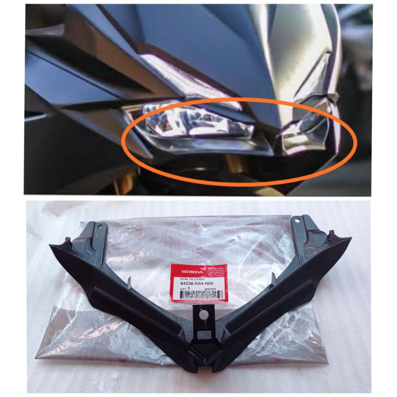 Front winglet Cover CBR250RR Original AHM | Shopee Malaysia