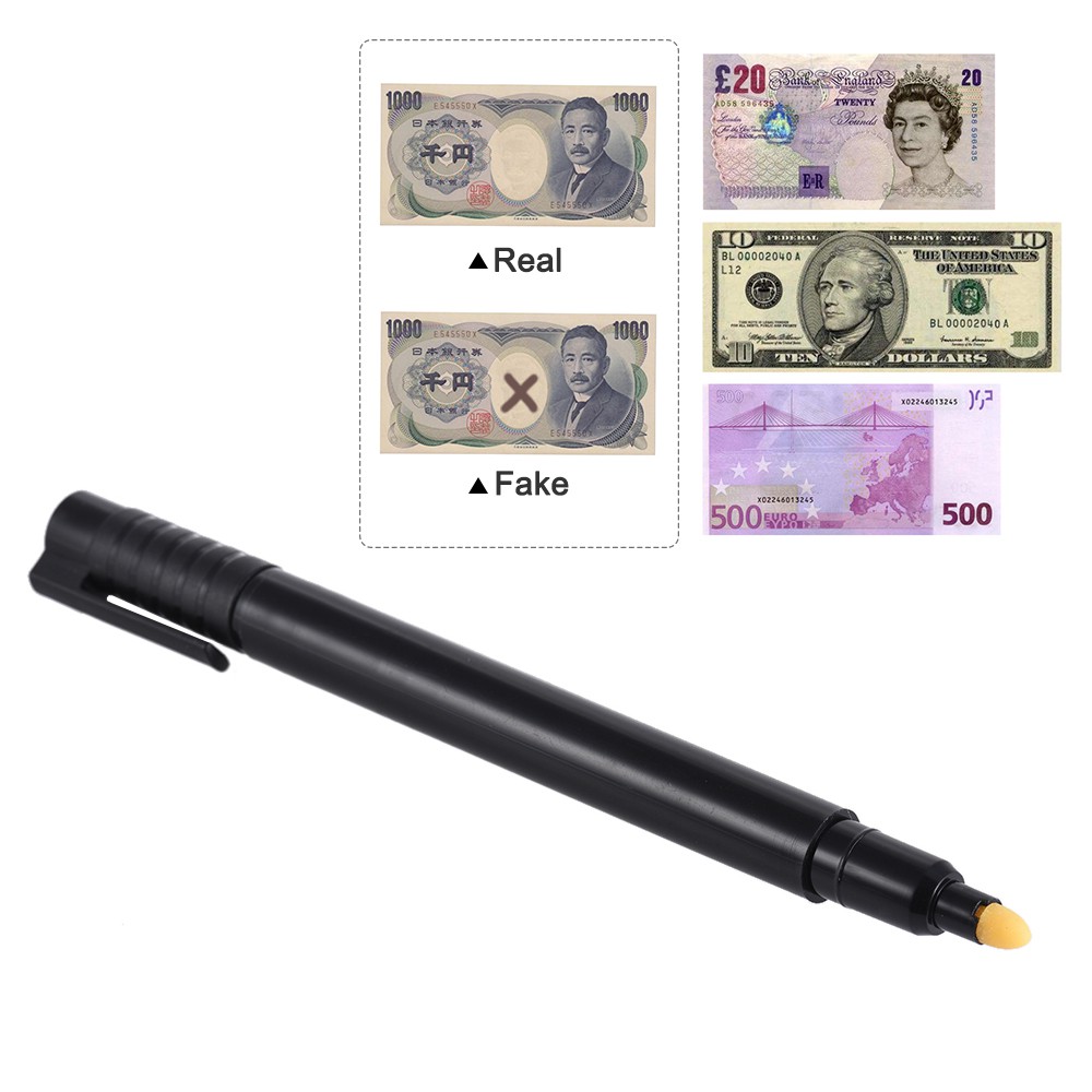 Counterfeit Money Detector 16 Pack Money Checker Pens - Counterfeit Bill  Detector Marker For USD, Euro, GBP Cash Money Pen