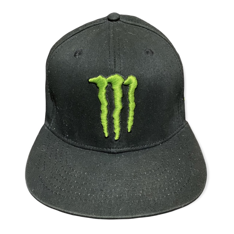 CAP MONSTER GP FULL BLACK | Shopee Malaysia