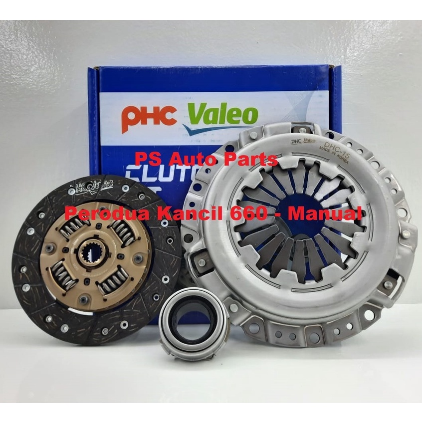Perodua Kancil 660 Manual Clutch Kit Set PHC Valeo Clutch Plate TCO PHC