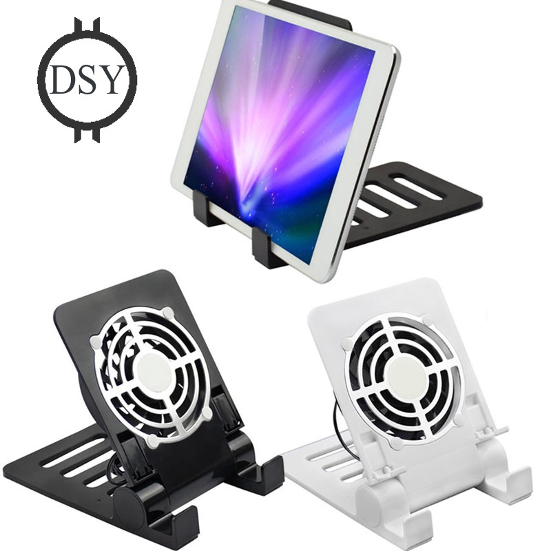 DSY♧〗USB Desk Phone Tablets Fan Quiet Cooling Pad Radiator with ...