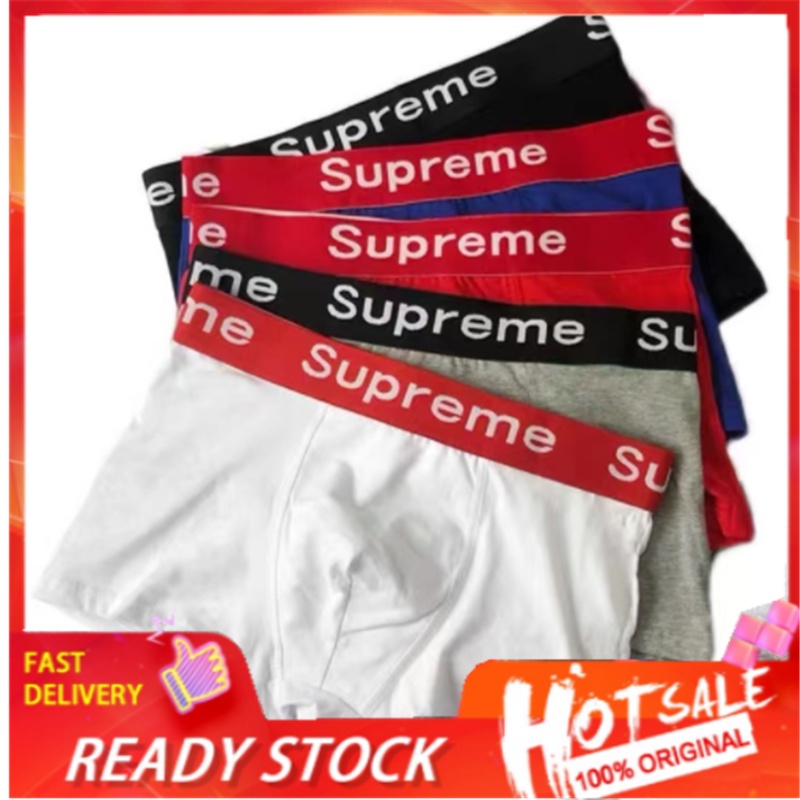 Supreme underwear men's underwear short bundle bag clothing Shopee