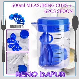 Measuring Cups Coffee Measuring Spoon Food Grade Measuring Cup Spoon Set  with Long Handle Dry Metric Measure Kit for Sugar - AliExpress