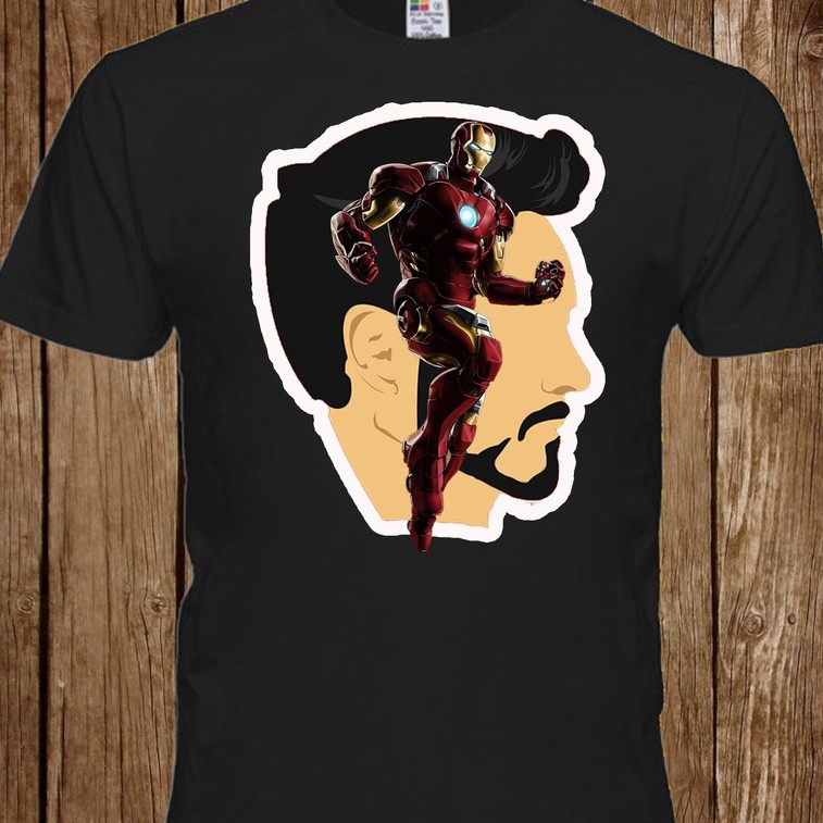 Iron man on sale t shirt malaysia