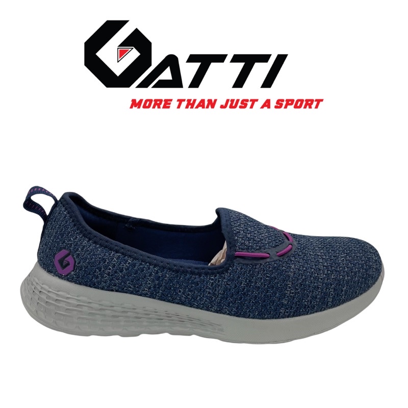 GATTI Women's Navy Walking Shoes Casual Shoes Breathable Soft Sneakers