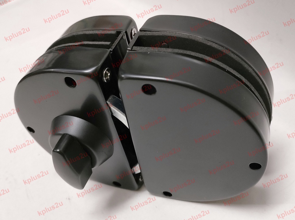 Glass Door Lock Circle Shape Crescent Shape Tempered Glass Door Lock