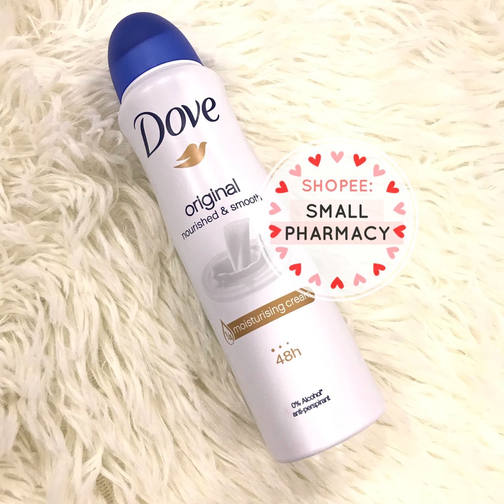 Dove Original Nourished & Smooth Spray Deodorant (150ml ) 037810 East ...