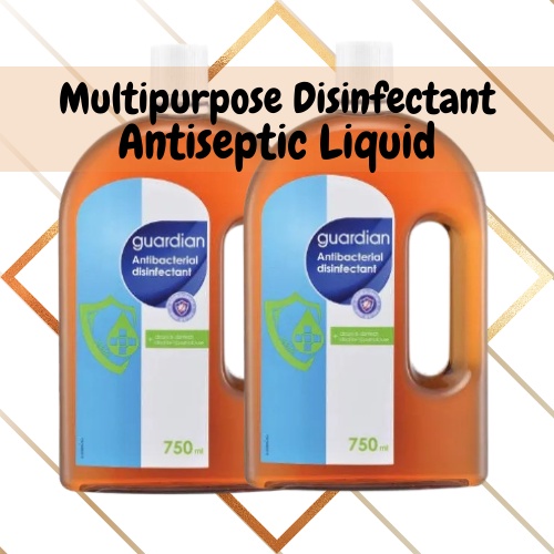 Guardian Antiseptic Liquid Multipurpose Disinfectant 多功能消毒剂 消毒药水 750ml ...