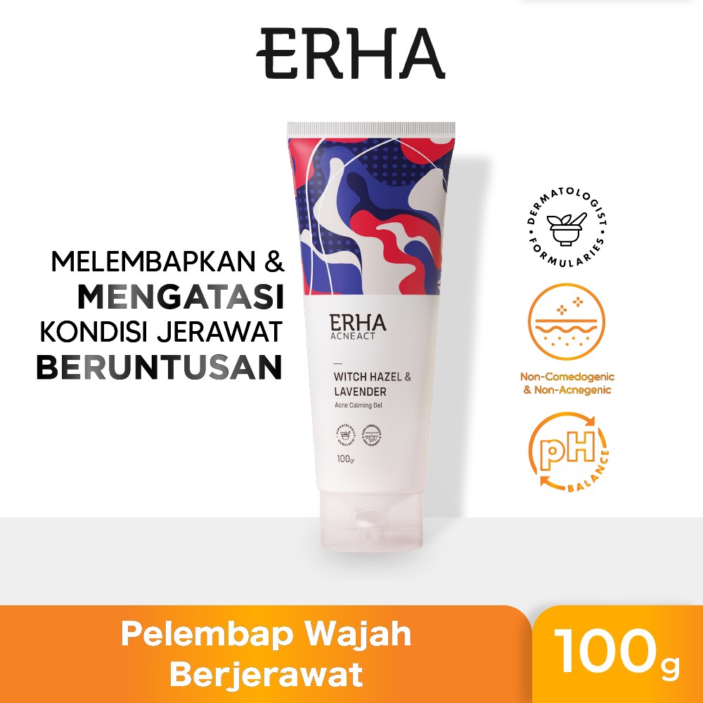 Erha Acneact Witch Hazel & Lavender Acne Calming Gel 100g - Teenage ...