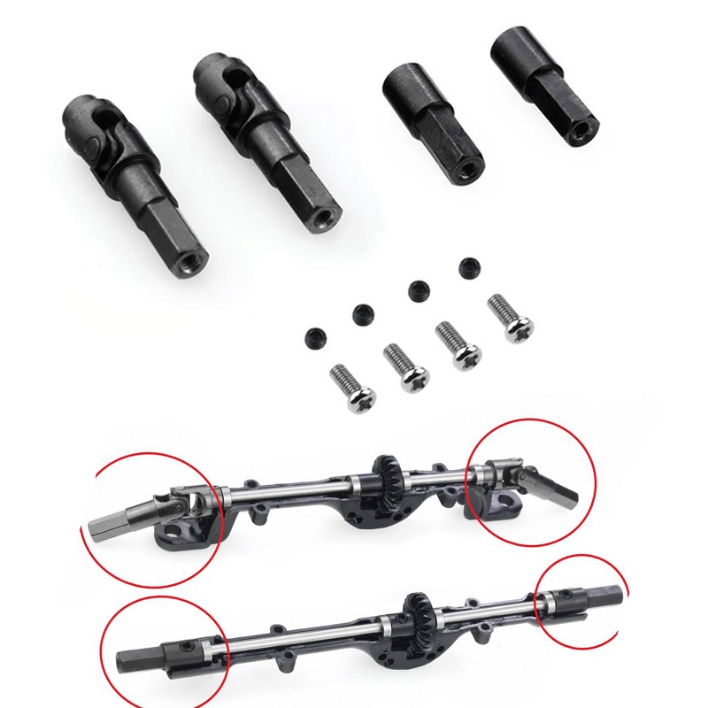 MN WPL Axle Replacement Part Metal Wheel Axle Adapter Drive Shaft for