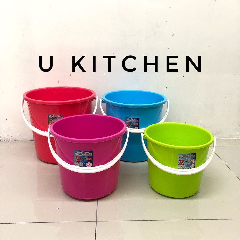 Bestware Bucket / Pail / Baldi / Basket (2 3 4 5 6 Gallon) | Shopee ...