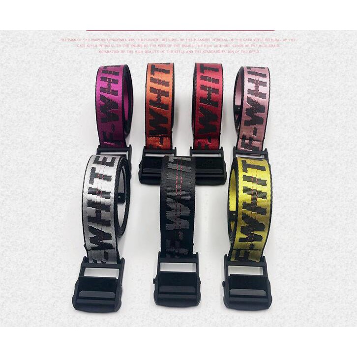 Off white belt outlet length