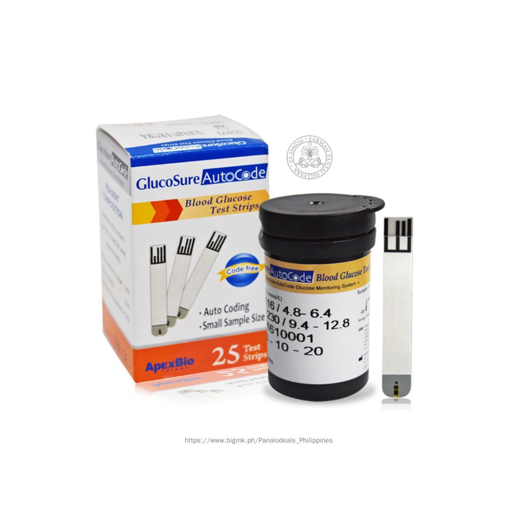 Glucosure Autocode Strip 25's | Shopee Malaysia