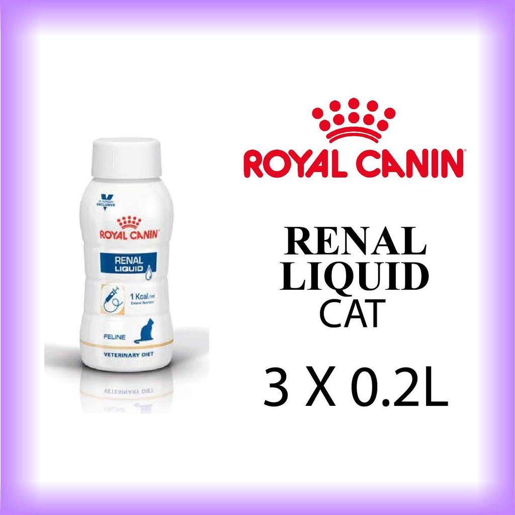 Renal Liquid CAT Royal Canin 0.2LX3 Shopee Malaysia