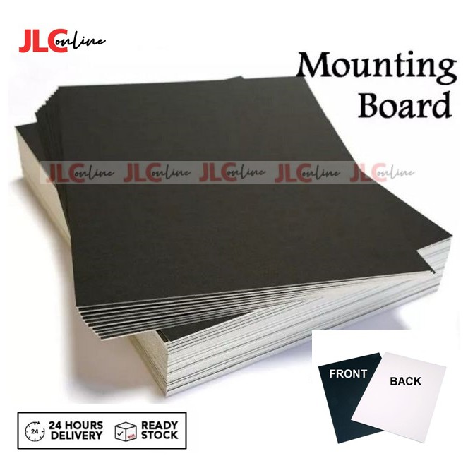 Mounting Board 800gsm A1 A2 A3 A4 20"X30" ( 5pcs / Pack ) Shopee