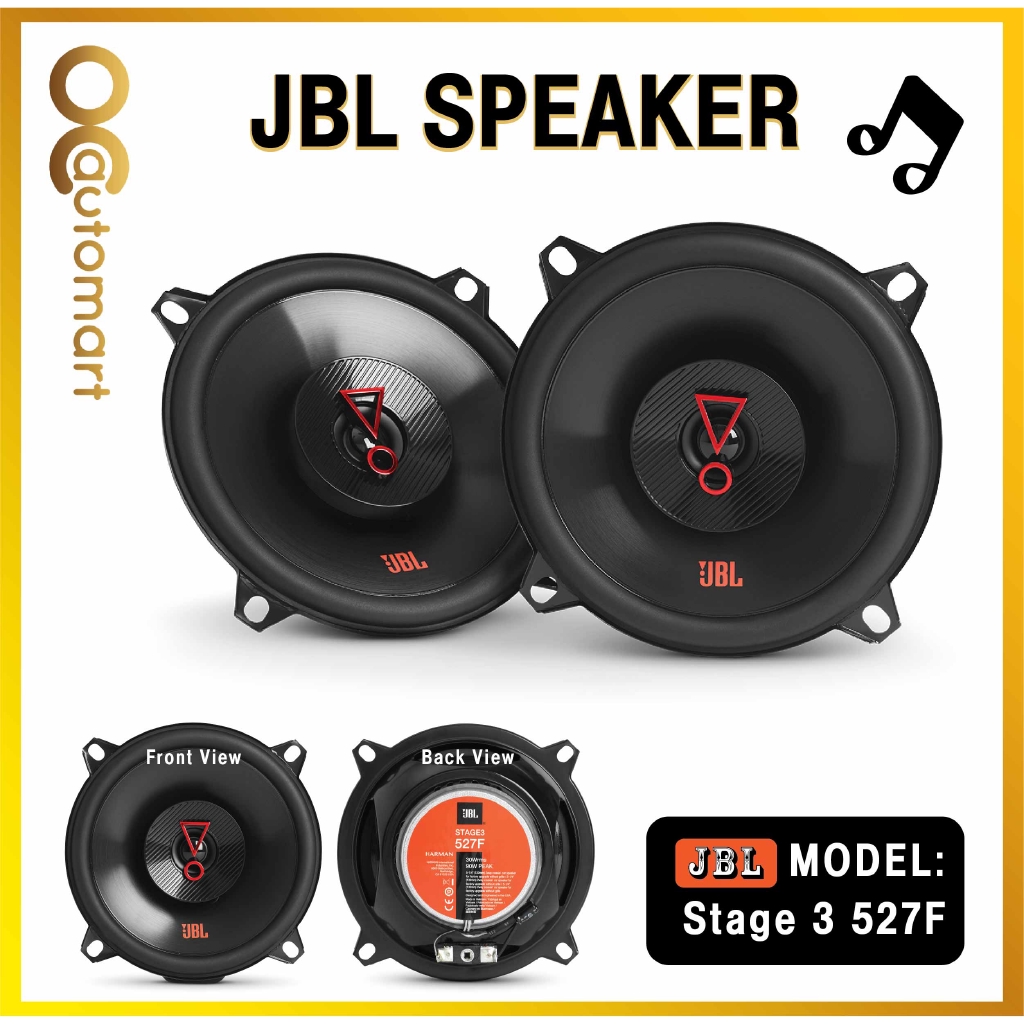 JBL Stage3 527F 5" 2-way speaker (without grille) | Shopee Malaysia