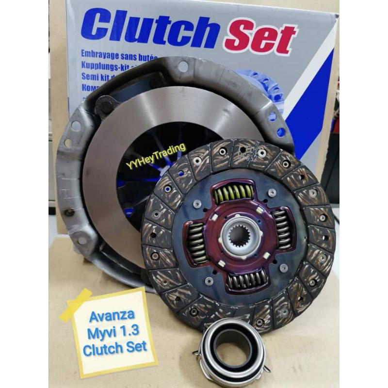 AVANZA, MYVI 1.3 CLUTCH SET DAIKIN EXEDY TY638162U WITH CLUTCH BEARING