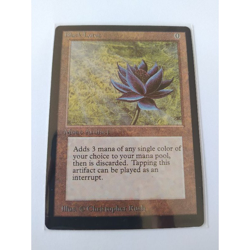 PSA 10 Magic: The Gathering Alpha Black Lotus